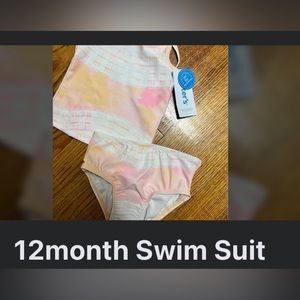 Two piece baby swim suit